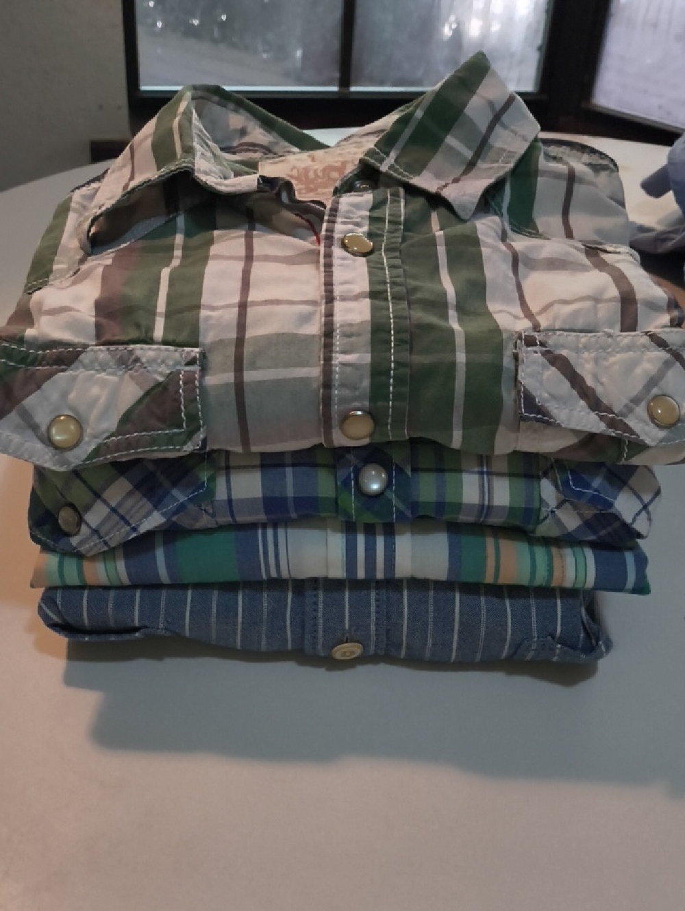 Men's Short Sleeve Bundle (4) Sz L GUC